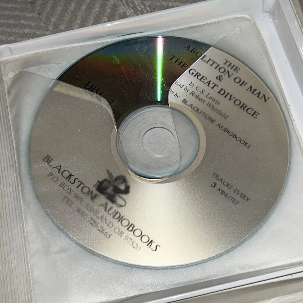 The Abolition Of Man & Great Divorce Audiobook C.S. Lewis‎ Blackstone A1